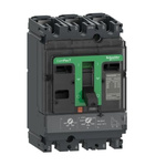 Schneider Electric, ComPacT New Generation MCCB 3P 80A, Fixed Mount