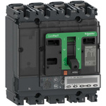 Schneider Electric, ComPacT MCCB 4P 160A, Fixed Mount