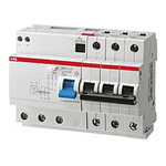 ABB RCBO, 10A Current Rating, 3P Poles, 30mA Trip Sensitivity, System Pro M Compact Range