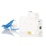 Schneider Electric RCBO, 16A Current Rating, 1P+N Poles, 30mA Trip Sensitivity, Type C, Acti 9 Range