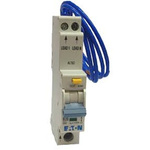 Eaton RCBO, 32A Current Rating, 1P Poles, 30mA Trip Sensitivity, Type C, MEMShield Range