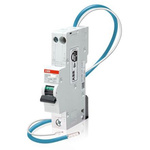 ABB RCBO, 40A Current Rating, 1P+N Poles, 30mA Trip Sensitivity, Type C, System Pro M Compact Range
