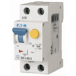 Eaton RCBO, 20A Current Rating, 1P+N Poles, 30mA Trip Sensitivity, Type C, PXK Range