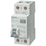 Siemens RCBO, 16A Current Rating, 1P+N Poles, 30mA Trip Sensitivity, Type AC, Sentron Range
