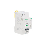 Schneider Electric RCBO, 16A Current Rating, 1P+N Poles, 30mA Trip Sensitivity, Acti9 Range