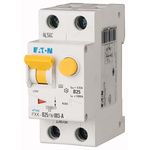 Eaton RCBO, 25A Current Rating, 1P+N Poles, 30mA Trip Sensitivity, Type A, Type C, PXK Range