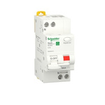 Schneider Electric RCBO, 10A Current Rating, 1P Poles, 30mA Trip Sensitivity, Resi9 Range