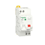 Schneider Electric RCBO, 25A Current Rating, 1P Poles, 300mA Trip Sensitivity, Resi9 Range
