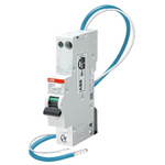 ABB RCBO, 40A Current Rating, 2P Poles, 30mA Trip Sensitivity