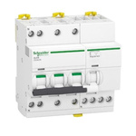 Schneider Electric RCBO, 16A Current Rating, 3P+N Poles, 300mA Trip Sensitivity, Type C, Acti9 Range