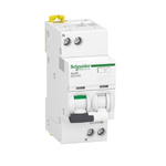 Schneider Electric RCBO, 25A Current Rating, 1P+N Poles, 300mA Trip Sensitivity, Type C, Acti9 Range