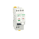 Schneider Electric RCBO, 32A Current Rating, 1P+N Poles, 300mA Trip Sensitivity, Type C, Acti9 Range