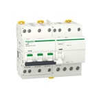 Schneider Electric RCBO, 32A Current Rating, 3P+N Poles, 300mA Trip Sensitivity, Type C, Acti9 Range