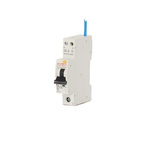 Contactum RCBO, 16A Current Rating, 1P Poles, 30mA Trip Sensitivity, Type B, CCPBR Range