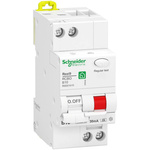Schneider Electric RCBO, 10A Current Rating, 1P Poles, 30mA Trip Sensitivity, Resi9 Range