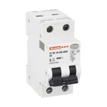 Lovato RCBO, 6A Current Rating, 1P + N Poles, 30mA Trip Sensitivity, Type A, P1RE1NC Range