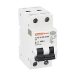 Lovato RCBO, 6A Current Rating, 1P + N Poles, 300mA Trip Sensitivity, Type A, P1RE1NC Range