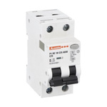 Lovato RCBO, 25A Current Rating, 1P + N Poles, 30mA Trip Sensitivity, Type A, P1RE1NC Range