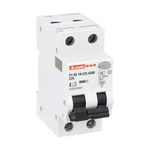 Lovato RCBO, 25A Current Rating, 1P + N Poles, 300mA Trip Sensitivity, Type A, P1RE1NC Range
