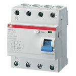ABB FH200 RCCB, 40A, 4 Pole, 300mA, Type AC