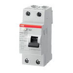 ABB FH200 Residual Current Circuit Breaker, 63A, 2 Pole, 30mA, Type AC