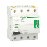 Schneider Electric Acti9 iID RCCB, 40A, 4 Pole, 30mA, 400V ac