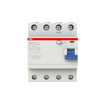 ABB F200 RCCB, 80A, 4 Pole, 30mA, Type AC, 230V ac