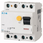 Eaton RCCB, 40A, 4 Pole, 100mA, Type G, 230 V ac, 400 V ac