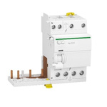 Schneider Electric Acti9 iTG40 RCCB, 40A, 3P+N Pole, 300mA, Type AC, 400V ac