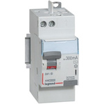 Legrand DX3 RCCB, 25A, 1P+N Pole, 300mA, Type AC