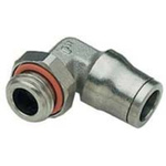 Legris Threaded-to-Tube Elbow Connector G 1/8 to Push In 8 mm, 3699 Series, 290 psi