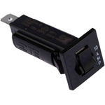 TE Connectivity Thermal Circuit Breaker - W28 Single Pole 32 V dc, 250V ac Voltage Rating Panel Mount, 10A Current