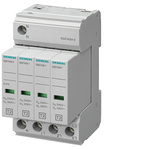 Siemens 1 Phase Surge Protector, 25kA, DIN Rail Mount