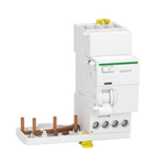 Schneider Electric Acti9 iDT40 RCCB, 25A, 3P+N Pole, 300mA, Type A, 400V ac