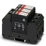 Phoenix Contact Three Phase Surge Arrester, 30kA, =2.5kV, DIN Rail Mount