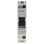 Schneider Electric Thermal Circuit Breaker - GB2 Single Pole 277V ac Voltage Rating DIN Rail Mount, 4A Current Rating