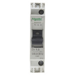 Schneider Electric Thermal Circuit Breaker - GB2 Single Pole 277V ac Voltage Rating DIN Rail Mount, 6A Current Rating