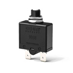 ETA Thermal Circuit Breaker - 1658 Single Pole 250V Voltage Rating Panel Mount, 6A Current Rating