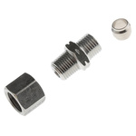 Legris Threaded-to-Tube Pneumatic Fitting, NPT 1/8 to, Push In 6 mm, LF3000 Series, 80 bar