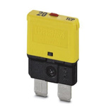 Phoenix Contact Thermal Circuit Breaker - TCP 20/DC32V Single Pole 32V dc Voltage Rating, 20A Current Rating