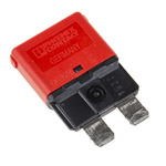 Phoenix Contact Thermal Circuit Breaker - TCP 10/DC32V Single Pole 32V dc Voltage Rating, 10A Current Rating