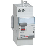 Legrand DX3 RCCB, 25A, 1P+N Pole, 30mA, Type A