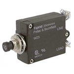 TE Connectivity Thermal Circuit Breaker - W23 Single Pole 50 V dc, 250V ac Voltage Rating, 3A Current Rating
