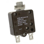 TE Connectivity Thermal Circuit Breaker - W58 Single Pole 50 V dc, 250V ac Voltage Rating, 5A Current Rating