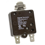 TE Connectivity Thermal Circuit Breaker - W58 Single Pole 50 V dc, 250V ac Voltage Rating, 7A Current Rating