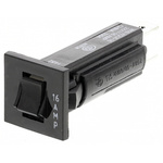 TE Connectivity Thermal Circuit Breaker - W28 Single Pole 32 V dc, 250V ac Voltage Rating, 16A Current Rating