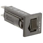 TE Connectivity Thermal Circuit Breaker - W28 Single Pole 32 V dc, 250V ac Voltage Rating, 4A Current Rating