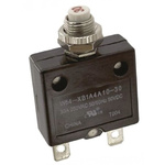 TE Connectivity Thermal Circuit Breaker - W58 Single Pole 250V ac Voltage Rating, 30A Current Rating