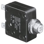 TE Connectivity Thermal Circuit Breaker - W58 Single Pole 50 V dc, 250V ac Voltage Rating, 6A Current Rating