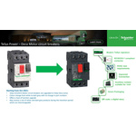 Schneider Electric TeSys Thermal Circuit Breaker - GV3L 3 Pole 690V ac Voltage Rating DIN Rail Mount, 80A Current Rating